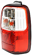 Driver and Passenger Side Halogen Tail Light, With bulb(s), OE Replacement