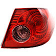 Passenger Side, Inner and Outer Halogen Tail Light, With bulb(s), OE Replacement