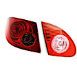 Driver and Passenger Side, Inner and Outer Halogen Tail Lights, With Bulbs