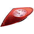 Driver and Passenger Side, Inner and Outer Halogen Tail Light, Without bulb(s), OE Replacement