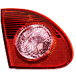 Driver and Passenger Side, Inner and Outer Halogen Tail Light, Without bulb(s), OE Replacement