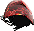Driver and Passenger Side Halogen Tail Light, With bulb(s), OE Replacement