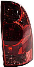 Driver and Passenger Side Halogen Tail Light, With bulb(s), OE Replacement, CAPA Certified