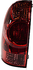 Driver and Passenger Side Halogen Tail Light, With bulb(s), OE Replacement, CAPA Certified