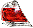 Driver and Passenger Side Tail Lights, with Bulbs, Halogen, USA Built Vehicle