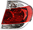 Driver and Passenger Side Tail Lights, with Bulbs, Halogen, USA Built Vehicle
