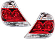 Driver and Passenger Side Tail Lights, with Bulbs, Halogen, USA Built Vehicle
