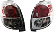 Driver and Passenger Side Halogen Tail Light, With bulb(s), OE Replacement
