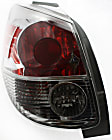 Driver and Passenger Side Halogen Tail Light, With bulb(s), OE Replacement
