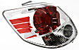 Driver and Passenger Side Halogen Tail Light, With bulb(s), OE Replacement