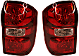 2005 Toyota RAV4 - Driver and Passenger Side Halogen Tail Light, Without bulb(s), OE Replacement