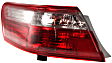 Driver and Passenger Side, Inner and Outer Tail Lights, with Bulbs, Halogen, Japan or USA Built Vehicle