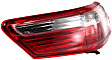 Driver and Passenger Side, Inner and Outer Tail Lights, with Bulbs, Halogen, Japan or USA Built Vehicle
