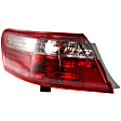 2009 Toyota Camry - Driver and Passenger Side, Inner and Outer Halogen Tail Light, With bulb(s), USA Built Vehicle, Japan or USA Built Vehicle, OE Replacement
