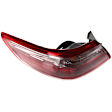2009 Toyota Camry - Driver and Passenger Side, Inner and Outer Halogen Tail Light, With bulb(s), USA Built Vehicle, Japan or USA Built Vehicle, OE Replacement