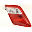 Driver and Passenger Side, Inner Halogen Tail Lights, Without bulb(s)