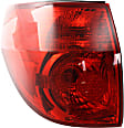 Driver and Passenger Side, Outer Halogen Tail Light, With bulb(s), OE Replacement