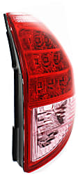 Driver and Passenger Side LED Tail Light, Without bulb(s), OE Replacement