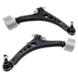 Front, Driver and Passenger Side, Lower Control Arms, Non-Greasable