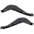 Rear, Driver and Passenger Side, Upper, Rearward Control Arms