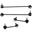 Front and Rear, Driver and Passenger Side Sway Bar Links, AWD