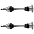 Front, Driver and Passenger Axle Assemblies, 4WD/AWD
