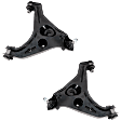 Front, Driver and Passenger Side, Lower Control Arms
