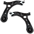 Front, Driver and Passenger Side, Lower Control Arms, For GAS Engine