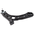 Front, Driver and Passenger Side, Lower Control Arms, For GAS Engine