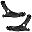 Front, Driver and Passenger Side, Lower Control Arms