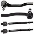 Front, Driver and Passenger Side, Inner and Outer Tie Rod End