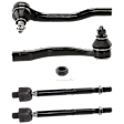 Front, Driver and Passenger Side, Inner and Outer Tie Rod End