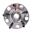Rear, Driver and Passenger Side Wheel Hub, 5 Lugs, AWD