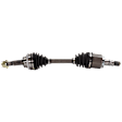Front, Driver And Passenger Side Axle Assemblies, X/X Sport Models, AWD