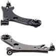 Front, Driver and Passenger Side Control Arm