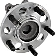 Rear, Driver and Passenger Side Wheel Hub, 5 Lugs, With Bearing