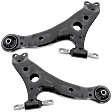 Front, Driver and Passenger Side, Lower Control Arms