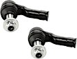 Front, Driver and Passenger Side, Outer Tie Rod Ends