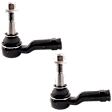 Front, Driver and Passenger Side, Outer Tie Rod Ends
