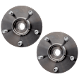 Front, Driver and Passenger Side Wheel Hub, 5 Lugs, 2.5L, 4Cyl