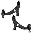 Front, Driver and Passenger Side, Lower Control Arms