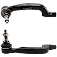 Front, Driver and Passenger Side, Outer Tie Rod Ends