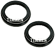 Timken OE Replacement Wheel Seal - Direct Fit, Set of 2