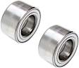 SET-TM510055 Front, Driver and Passenger Side Timken OE Replacement Wheel Bearing, Set of 2