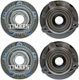 SET-TM512149-C Front and Rear, Driver and Passenger Side Wheel Hub, With Bearing, Timken OE Replacement