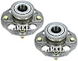 SET-TM512178 Rear, Driver and Passenger Side Wheel Hub, With Bearing, FWD, Timken OE Replacement