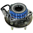 SET-TM512223 Rear, Driver and Passenger Side Wheel Hub, With Bearing, Timken OE Replacement