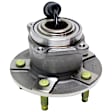 SET-TM512229 Rear, Driver and Passenger Side Wheel Hub, With Bearing, Timken OE Replacement