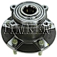 SET-TM512230 Rear, Driver and Passenger Side Wheel Hub, With Bearing, Timken OE Replacement