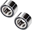 1991 Honda Civic - Front, Driver and Passenger Side Wheel Bearing, FWD, Timken OE Replacement